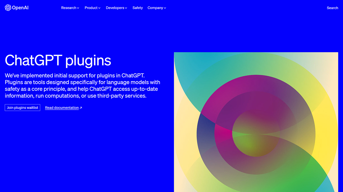 OpenAI推出插件功能 開(kāi)放插件平臺(tái)