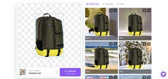 Mokker AI背景生成器(圖2)