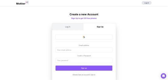 Mokker AI背景生成器(圖1)