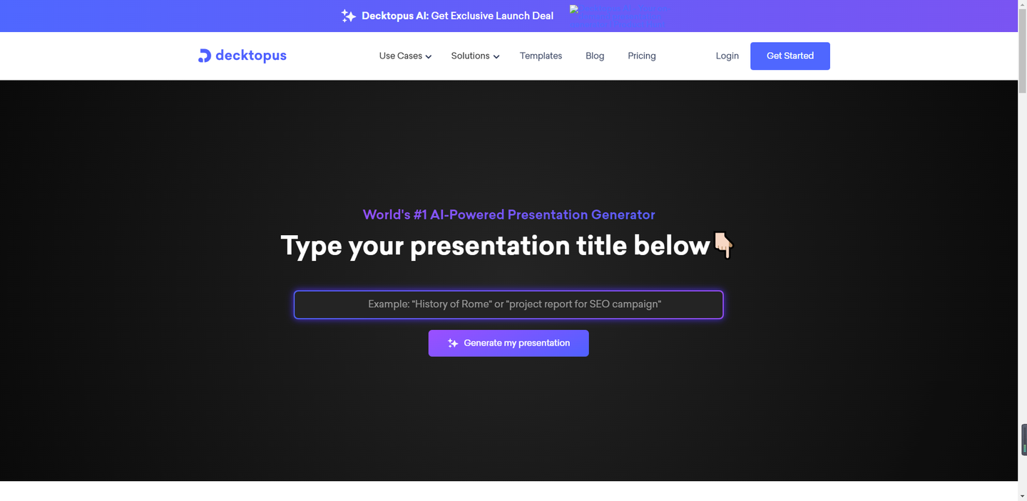 Decktopus-AI神器PPT(圖1)