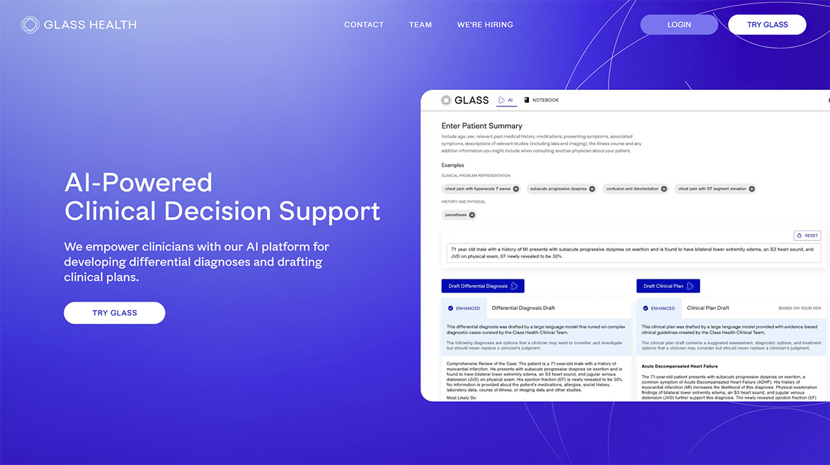 Glass.Health(圖1) AI-powered-clinical-decision-support---glass.jpg