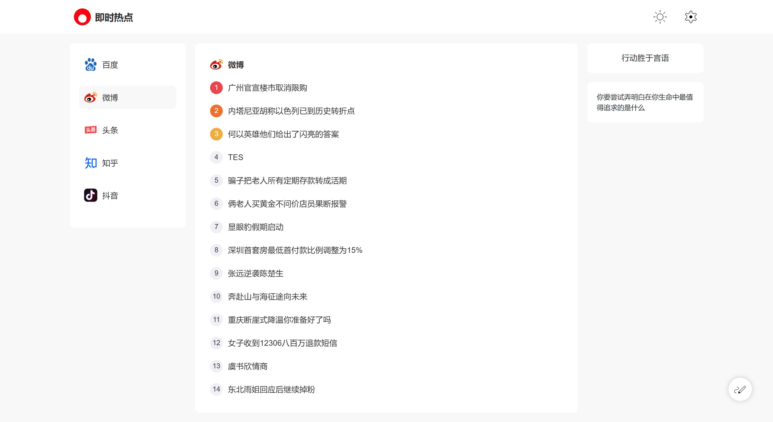 即時熱點主要功能和特點