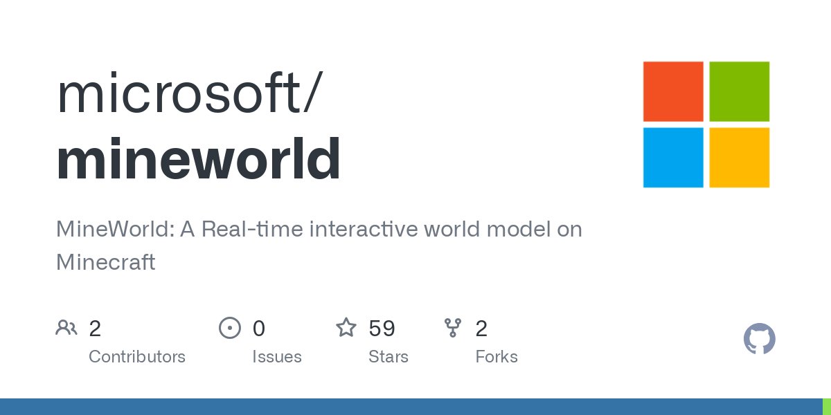 微軟MineWorld：基于《我的世界》的實時開源交互式世界模型