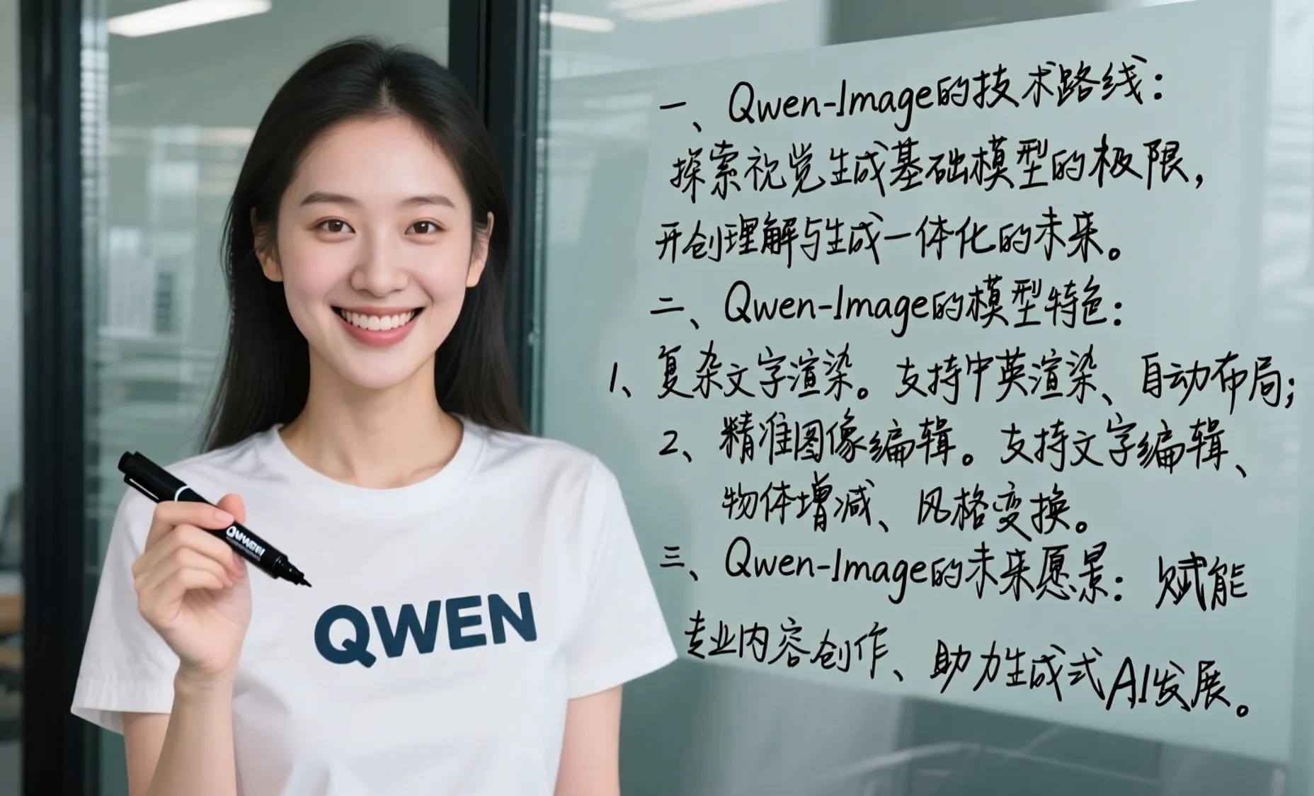 Qwen-Image：阿里云通義千問團(tuán)隊開源的圖形海報生成模型